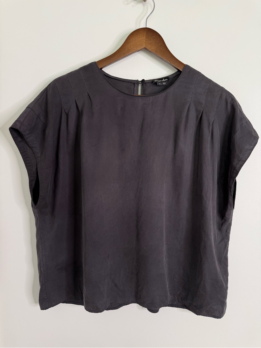 Steven Alan Minimalist Contemporary Boxy Blouse Size Small